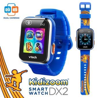Open full size image 
      KidiZoom® Smartwatch DX2 (Skateboard Swoosh with Bonus Royal Blue Wristband)
    